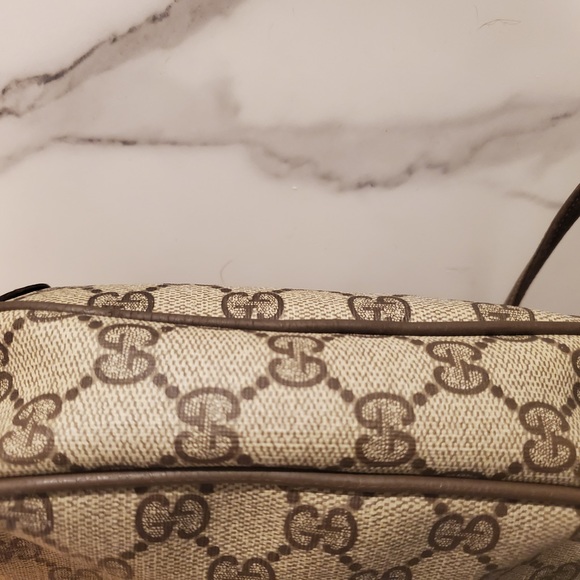 **Sold Via Vestiaire Collective** Gucci GG Sherry Line Handbag - Picture 9 of 15